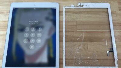 ipad7フロントパネル交換【iPad修理熊谷】